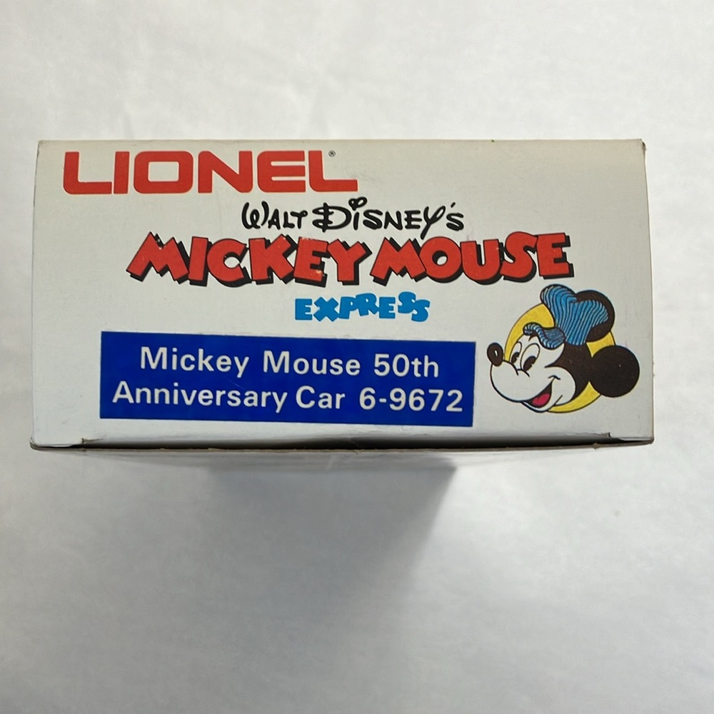 Lionel 6-9672 Mickey Mouse 50th Anniversary Hi-Cube Boxcar - NEW - Picture 9 of 10